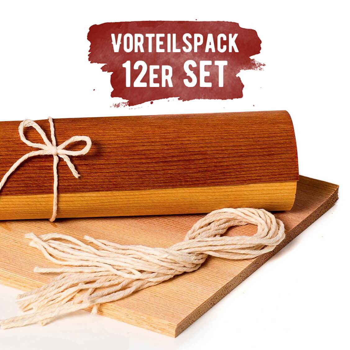 Premium BBQ Wood Wraps - 12 Pack In XL Größe